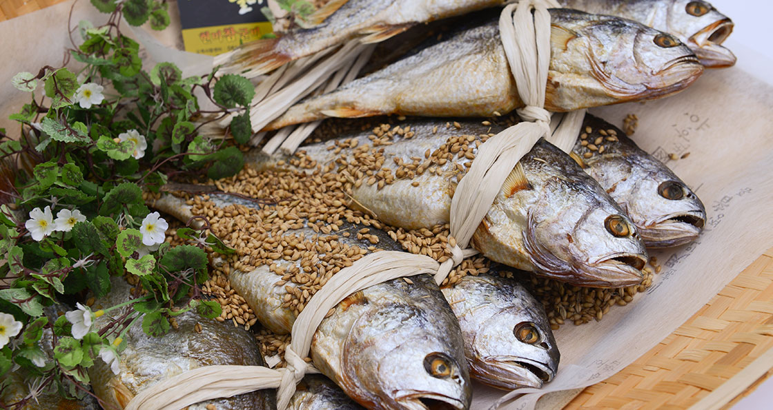 현미참굴비 상단아미지